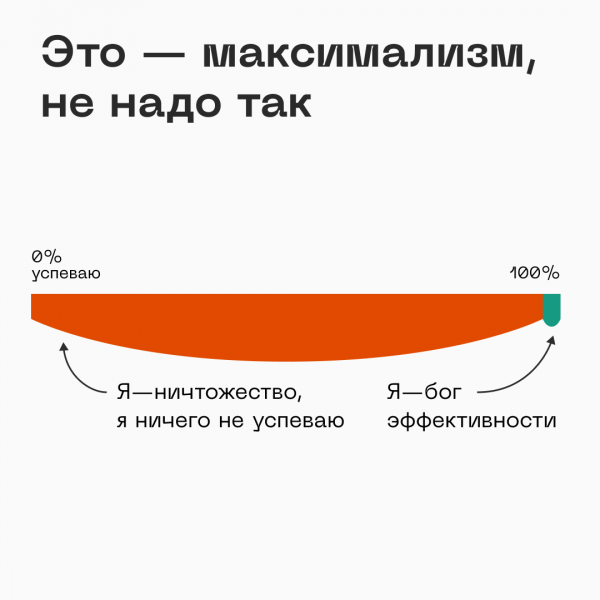 Быть максималистом — отстой