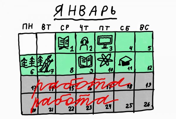 Почему не нужно начинать курсы с 1 января